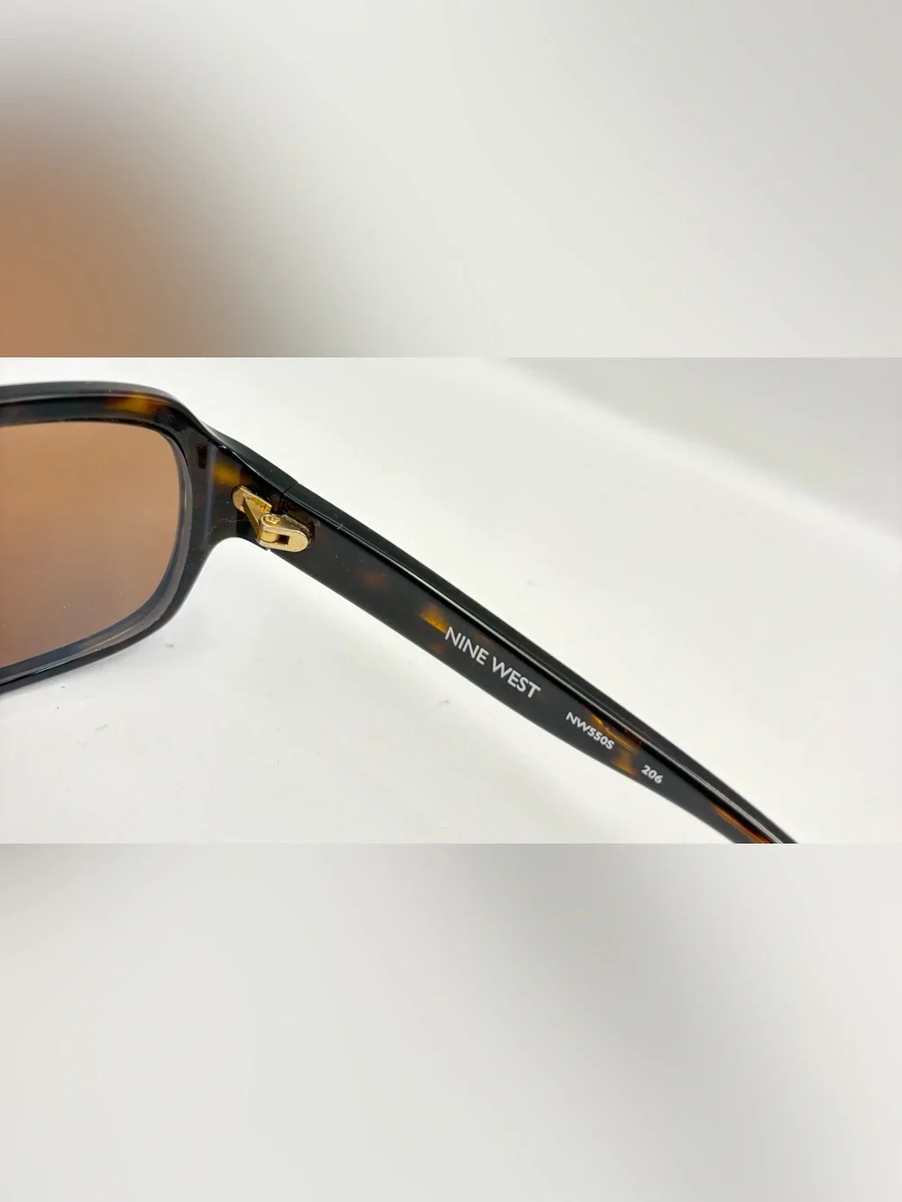 Nine West NW550S Tortoise Oval Sunglasses Frames Only